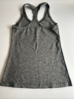 lululemon athletica Heathered Charcoal Racerback Tank